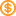Orange Circle With Dollar Sign